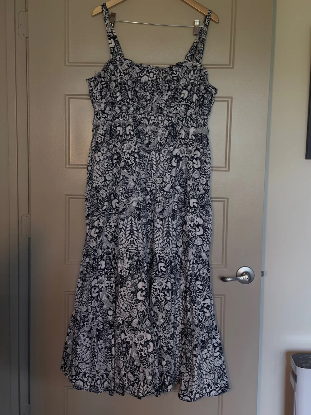 Sevilla Tiered Dress by J.Crew XXL Mermaid Floral